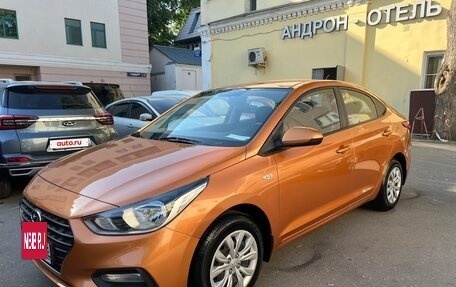 Hyundai Solaris II рестайлинг, 2018 год, 1 175 000 рублей, 5 фотография
