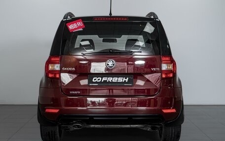 Skoda Yeti I рестайлинг, 2016 год, 1 499 000 рублей, 4 фотография