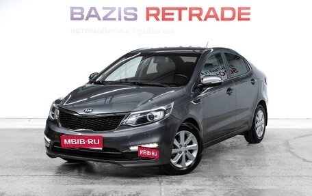KIA Rio III рестайлинг, 2016 год, 1 333 000 рублей, 1 фотография