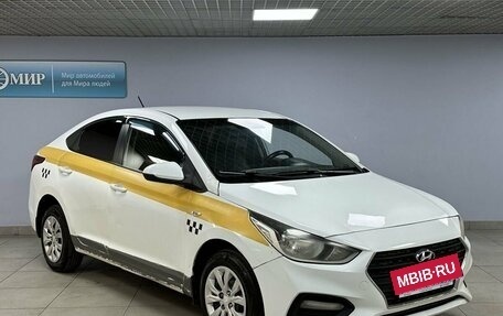 Hyundai Solaris II рестайлинг, 2017 год, 849 000 рублей, 3 фотография
