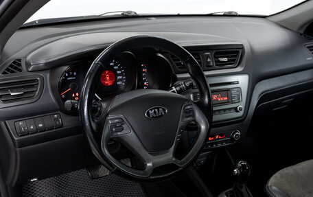 KIA Rio III рестайлинг, 2016 год, 1 333 000 рублей, 12 фотография