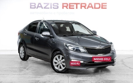 KIA Rio III рестайлинг, 2016 год, 1 333 000 рублей, 5 фотография