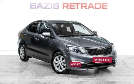 KIA Rio III рестайлинг, 2016 год, 1 333 000 рублей, 4 фотография
