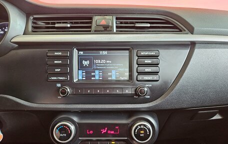 KIA Rio IV, 2017 год, 1 099 000 рублей, 14 фотография
