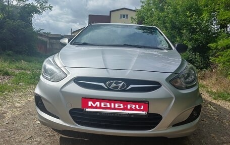 Hyundai Solaris II рестайлинг, 2011 год, 667 500 рублей, 20 фотография