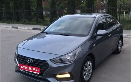 Hyundai Solaris II рестайлинг, 2017 год, 1 230 000 рублей, 5 фотография