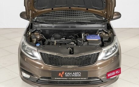 KIA Rio III рестайлинг, 2016 год, 1 091 800 рублей, 13 фотография