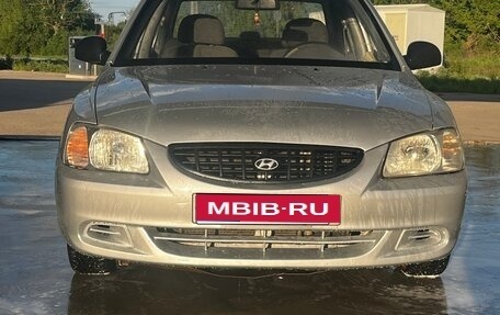 Hyundai Accent II, 2004 год, 365 000 рублей, 1 фотография