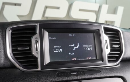 KIA Sportage IV рестайлинг, 2018 год, 2 259 000 рублей, 13 фотография