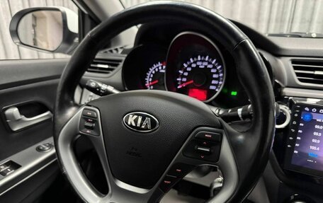 KIA Rio III рестайлинг, 2016 год, 1 350 000 рублей, 24 фотография