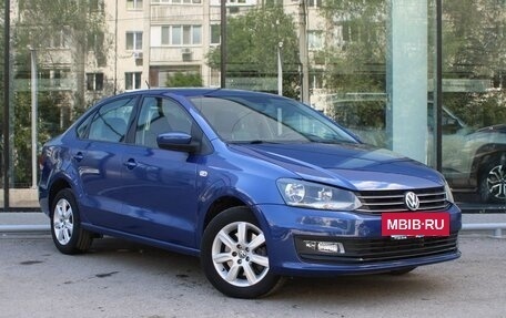 Volkswagen Polo VI (EU Market), 2017 год, 1 384 000 рублей, 3 фотография
