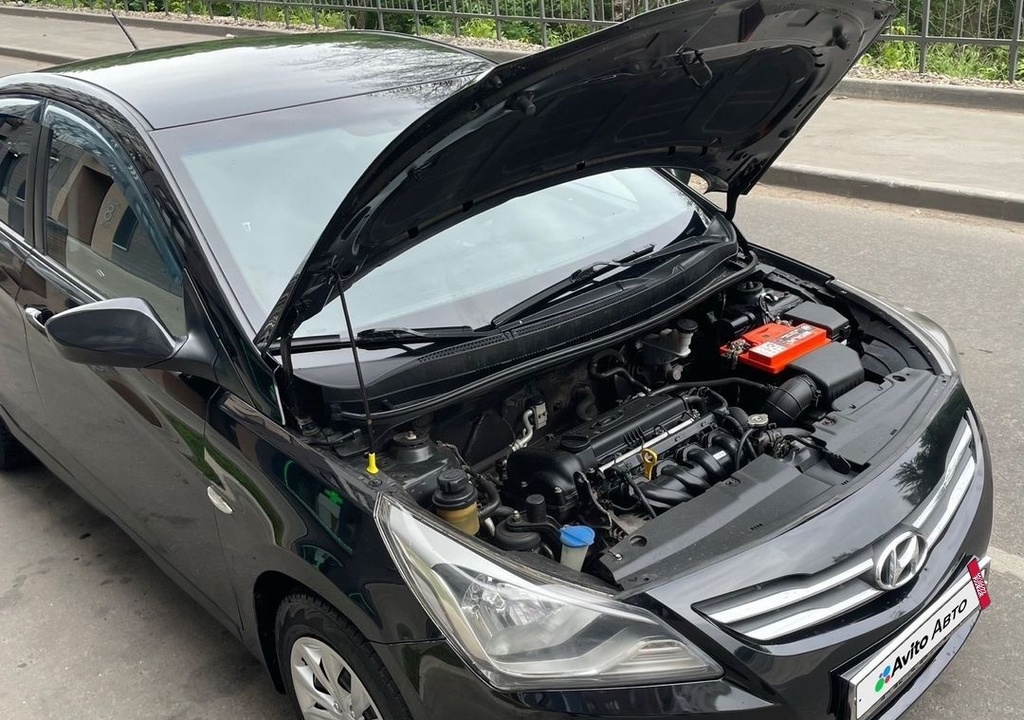 Hyundai Solaris I рестайлинг, 2015 год, 520 000 рублей, 4 фотография