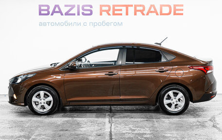 Hyundai Solaris II рестайлинг, 2021 год, 1 477 000 рублей, 9 фотография