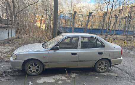Hyundai Accent II, 2004 год, 345 000 рублей, 5 фотография