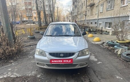 Hyundai Accent II, 2004 год, 345 000 рублей, 6 фотография