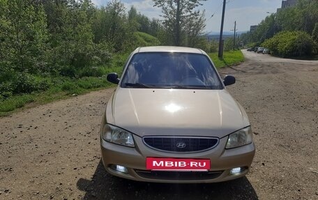 Hyundai Accent II, 2004 год, 305 000 рублей, 6 фотография