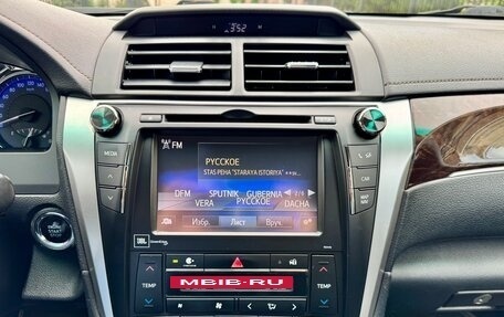 Toyota Camry, 2016 год, 2 300 000 рублей, 9 фотография