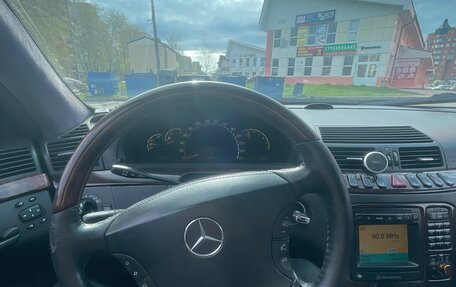 Mercedes-Benz S-Класс, 2001 год, 630 000 рублей, 10 фотография