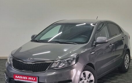 KIA Rio III рестайлинг, 2015 год, 918 000 рублей, 1 фотография