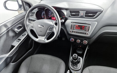 KIA Rio III рестайлинг, 2016 год, 1 089 000 рублей, 12 фотография