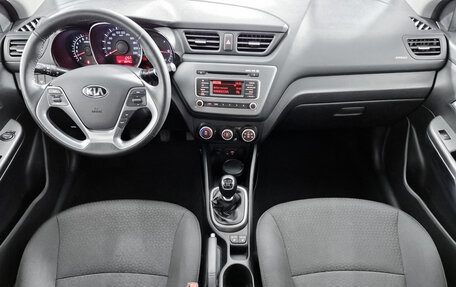 KIA Rio III рестайлинг, 2016 год, 1 089 000 рублей, 22 фотография