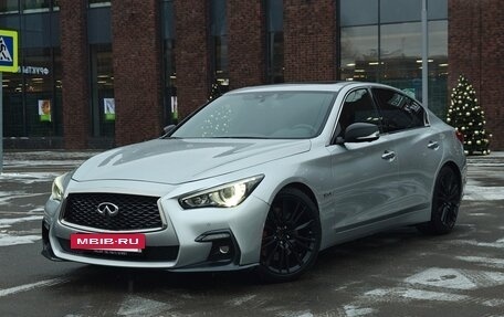 Infiniti Q50 I рестайлинг, 2017 год, 3 000 000 рублей, 2 фотография