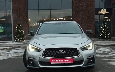 Infiniti Q50 I рестайлинг, 2017 год, 3 000 000 рублей, 3 фотография
