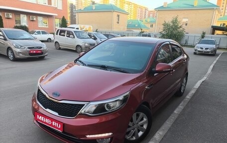 KIA Rio III рестайлинг, 2016 год, 1 255 000 рублей, 1 фотография
