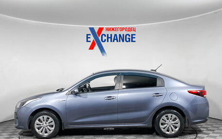 KIA Rio IV, 2018 год, 1 155 000 рублей, 7 фотография