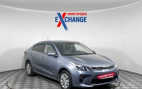 KIA Rio IV, 2018 год, 1 155 000 рублей, 2 фотография
