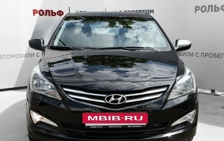 Hyundai Solaris II рестайлинг, 2014 год, 955 000 рублей, 2 фотография