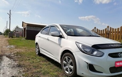 Hyundai Solaris II рестайлинг, 2011 год, 370 000 рублей, 1 фотография
