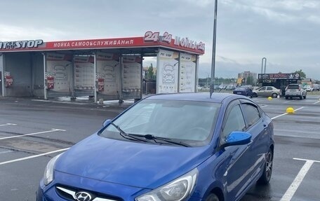 Hyundai Solaris II рестайлинг, 2011 год, 530 000 рублей, 16 фотография