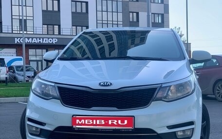 KIA Rio III рестайлинг, 2016 год, 960 000 рублей, 10 фотография