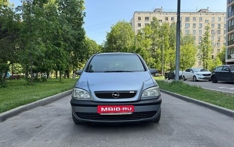 Opel Zafira A рестайлинг, 2004 год, 595 000 рублей, 5 фотография