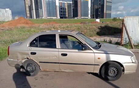 Hyundai Accent II, 2004 год, 175 000 рублей, 3 фотография