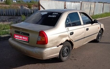 Hyundai Accent II, 2004 год, 175 000 рублей, 4 фотография