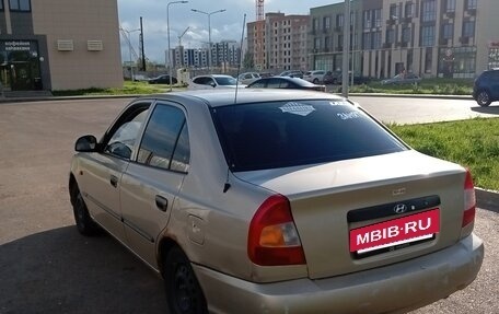 Hyundai Accent II, 2004 год, 175 000 рублей, 6 фотография