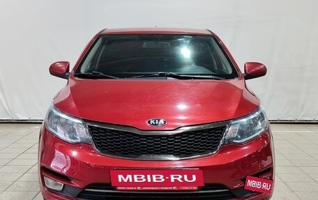 KIA Rio III рестайлинг, 2017 год, 940 000 рублей, 2 фотография