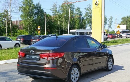 KIA Rio III рестайлинг, 2016 год, 978 000 рублей, 6 фотография