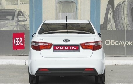 KIA Rio III рестайлинг, 2012 год, 899 000 рублей, 4 фотография