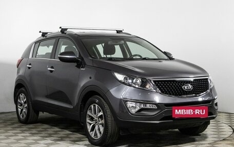 KIA Sportage III, 2015 год, 1 599 898 рублей, 3 фотография