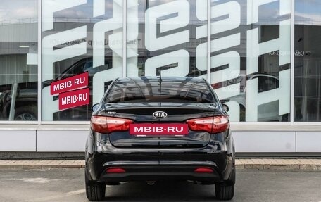 KIA Rio III рестайлинг, 2014 год, 829 000 рублей, 4 фотография