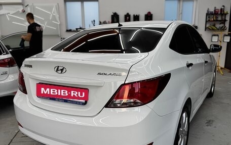 Hyundai Solaris II рестайлинг, 2015 год, 1 200 000 рублей, 26 фотография