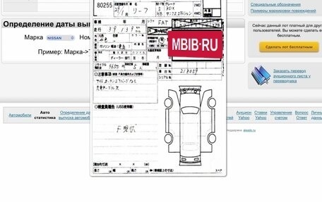 Nissan Leaf I, 2017 год, 1 200 000 рублей, 11 фотография