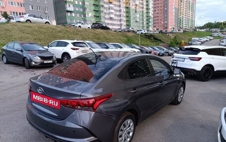 Hyundai Solaris II рестайлинг, 2021 год, 1 378 000 рублей, 5 фотография