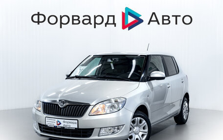 Skoda Fabia II, 2013 год, 750 000 рублей, 3 фотография