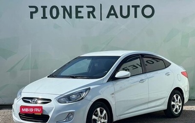 Hyundai Solaris II рестайлинг, 2012 год, 860 000 рублей, 1 фотография
