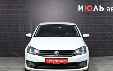 Volkswagen Polo VI (EU Market), 2016 год, 1 075 000 рублей, 2 фотография
