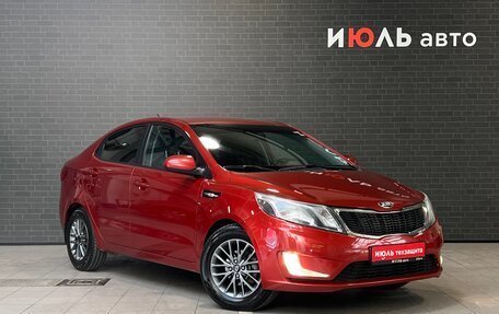 KIA Rio III рестайлинг, 2013 год, 920 000 рублей, 3 фотография